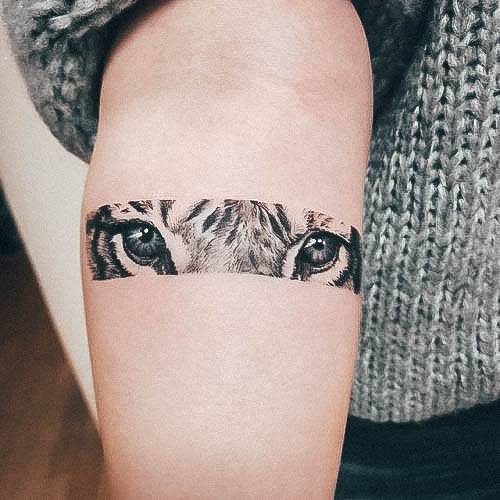 Armband Tiger Tattoo For Ladies