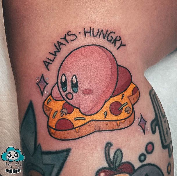 Armpit Kirby Star Girls Glamorous Pizza Tattoo Inspiration