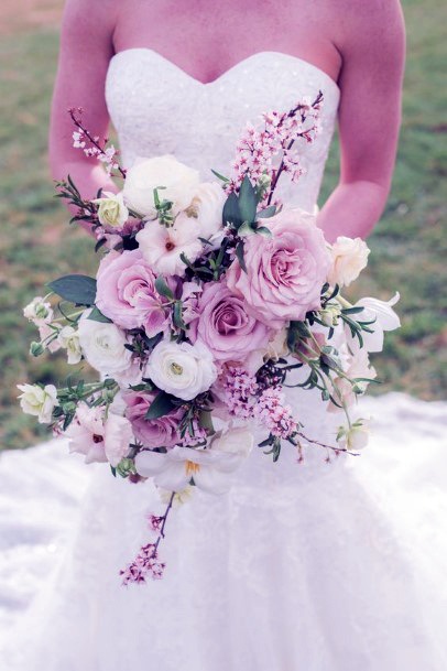 Aromatic Pink Blush Rose Flowers Wedding