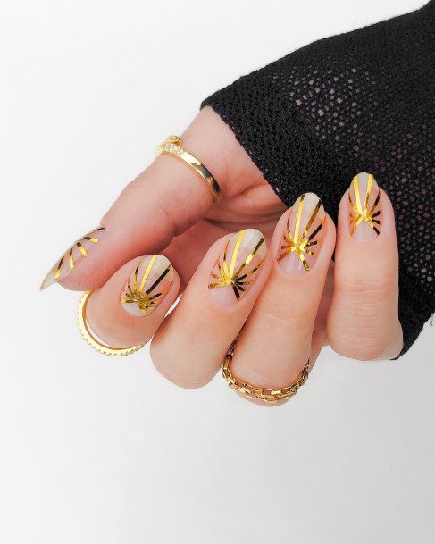 Art Deco Female Nail Designs