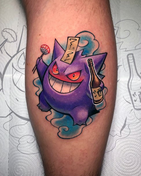 101 Best Gengar Tattoo Ideas You Have To See To Believe  Outsons