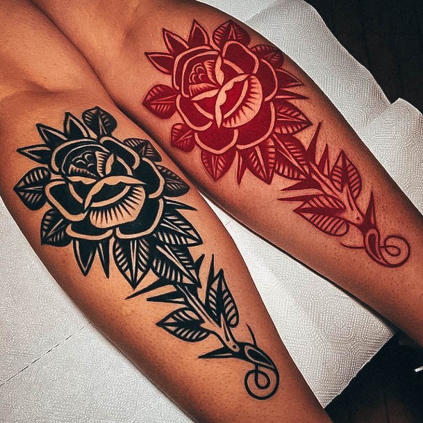 Art Old School Tattoo Designs For Girls