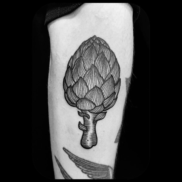 Artichoke Womens Tattoo Designs