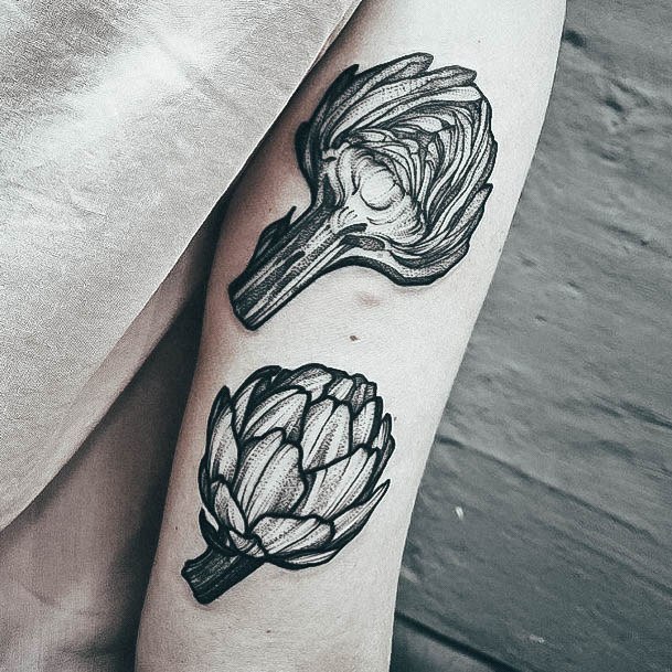 Artichoke Womens Tattoos