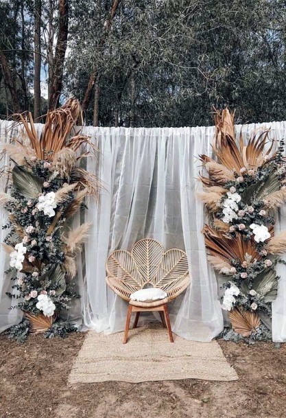 Artistic Boho Wedding Large Decorations Flowers