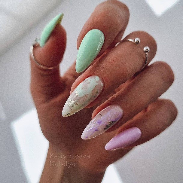 Artistic Classy Nail On Woman