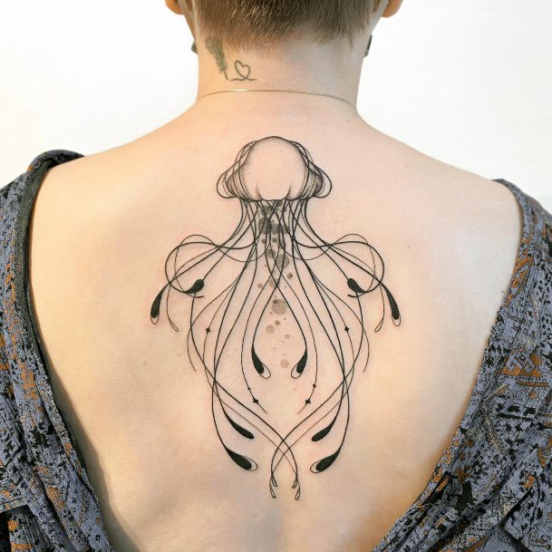 Artistic Coolest Tattoo On Woman