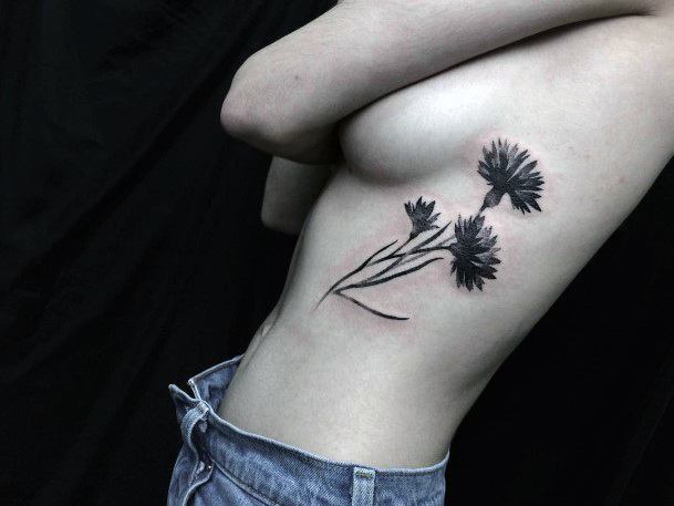 Artistic Gardening Tattoo On Woman