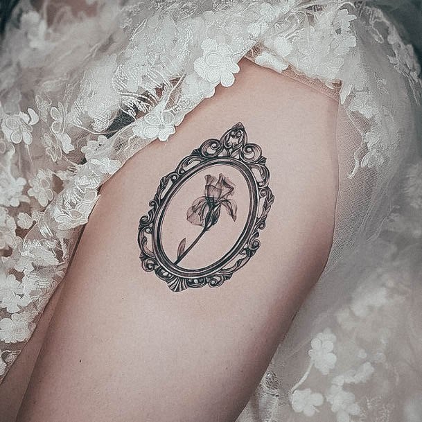 Artistic Small Meaningful Tattoo On Woman