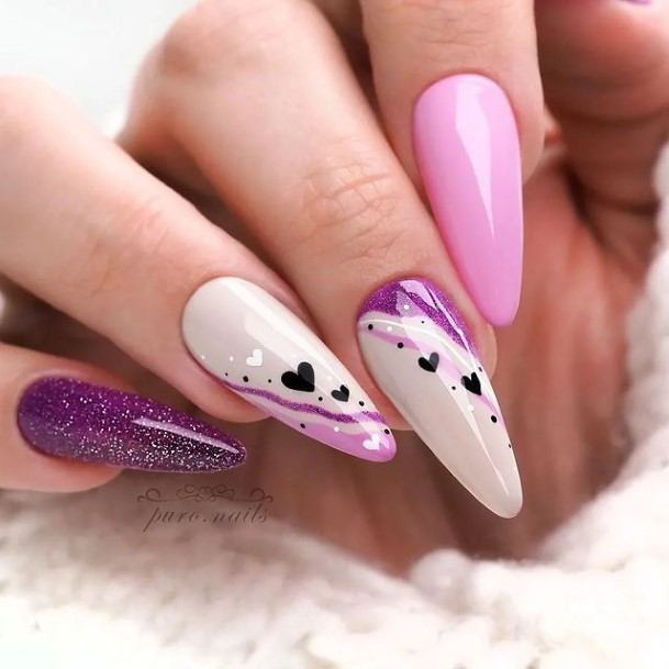 Artistic Unique Nail On Woman