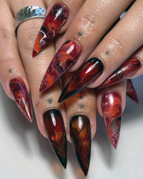 Artistic Witch Nail On Woman