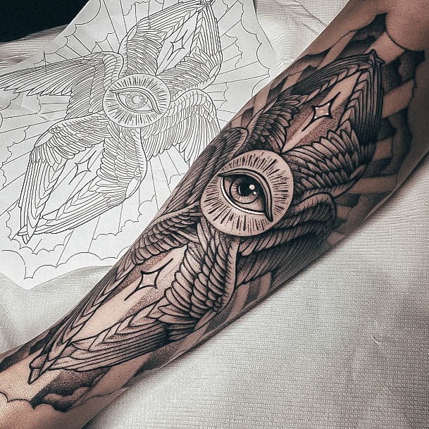 Astonishing All Seeing Eye Tattoo For Girls