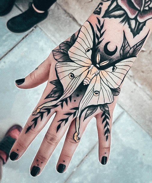 Astonishing Amazing Tattoo For Girls Hand Butterfly