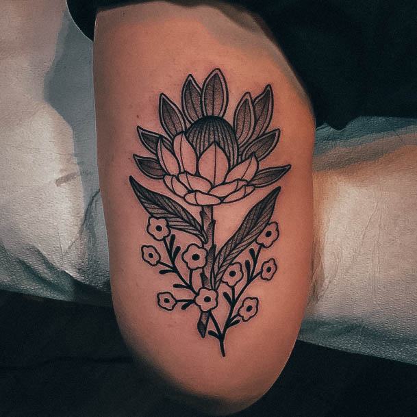 Astonishing Artichoke Tattoo For Girls