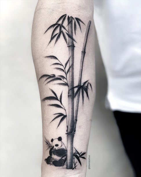 Astonishing Bamboo Tattoo For Girls