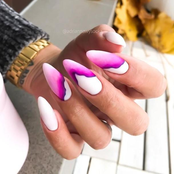 Astonishing Bright Ombre Nail For Girls