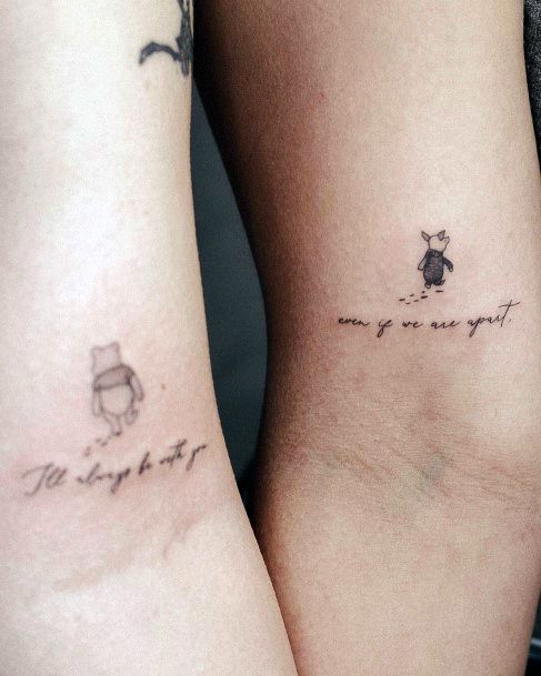 Astonishing Brother Sister Tattoo For Girls