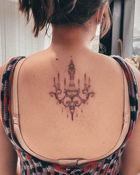 Astonishing Candle Tattoo For Girls