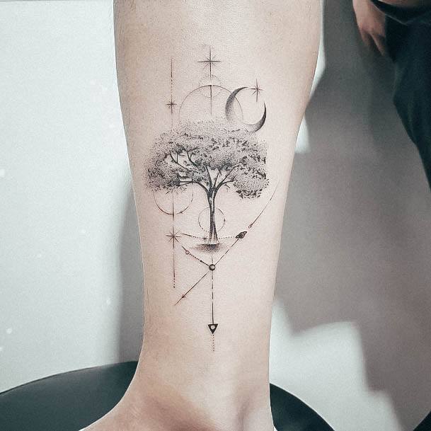 Astonishing Constellation Tattoo For Girls