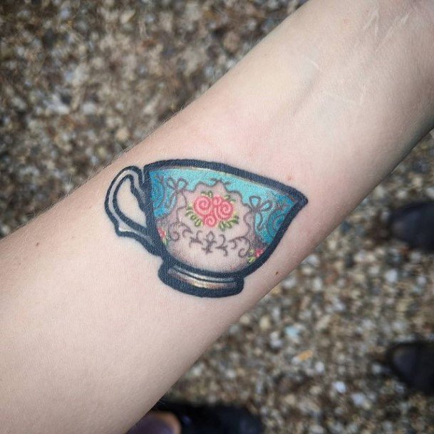 Astonishing Cool Small Tattoo For Girls Tea Cup
