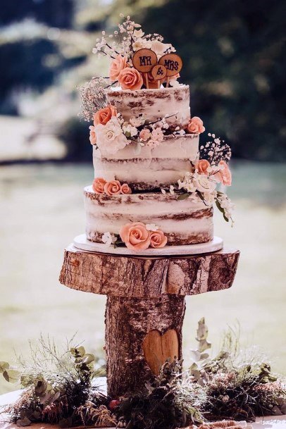 Astonishing Delectable October Wedding Cake Gorgeous Flower Decoration Ideas