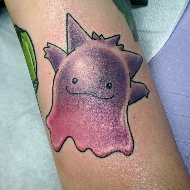 Astonishing Ditto Tattoo For Girls