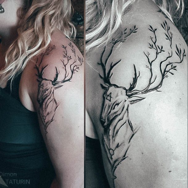 Astonishing Family Tree Tattoo For Girls