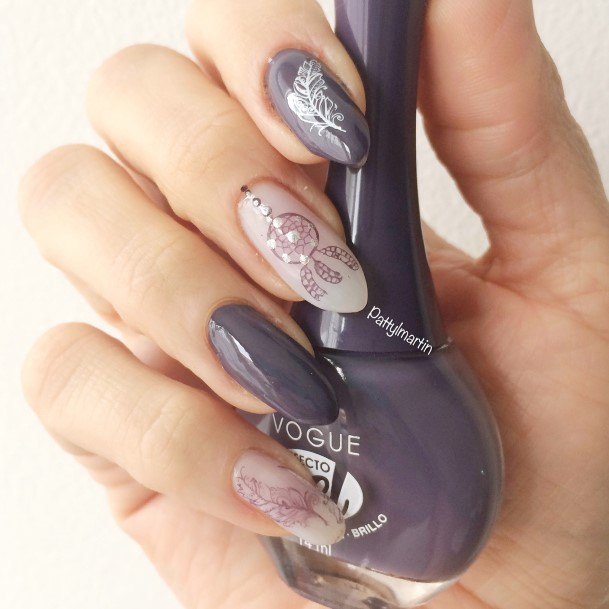Astonishing Feather Nail For Girls