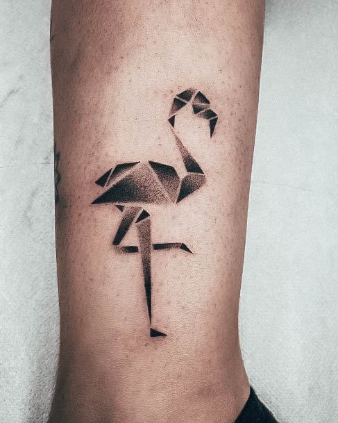 Astonishing Flamingo Tattoo For Girls