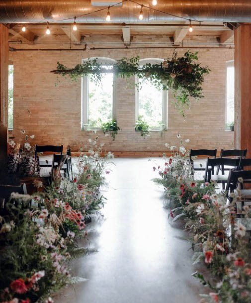 Astonishing Floral Aisle Decor Wedding Inspiration