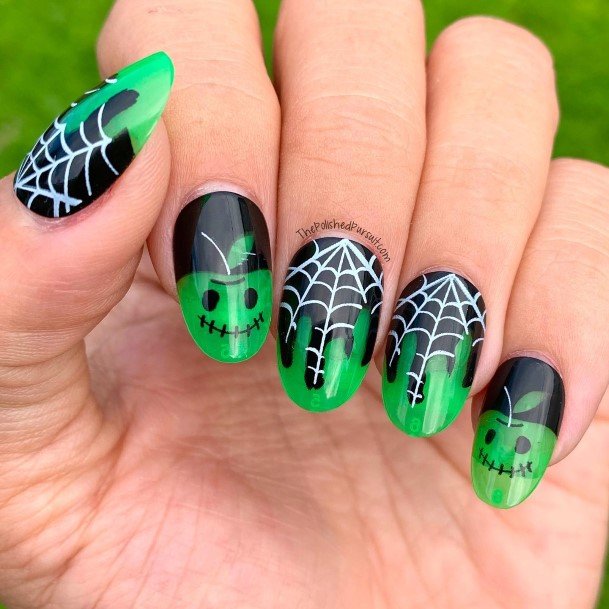 Astonishing Frankenstein Nail For Girls