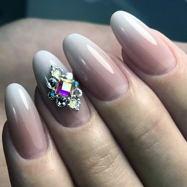 Astonishing Gemstone Nail For Girls