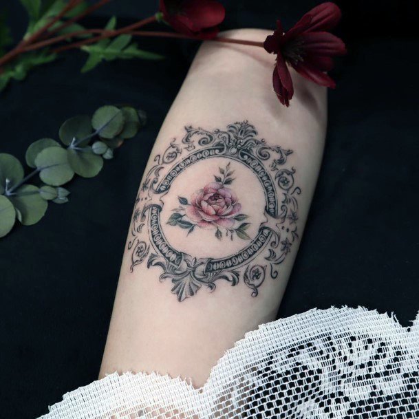 Astonishing Good Tattoo For Girls Frame Rose