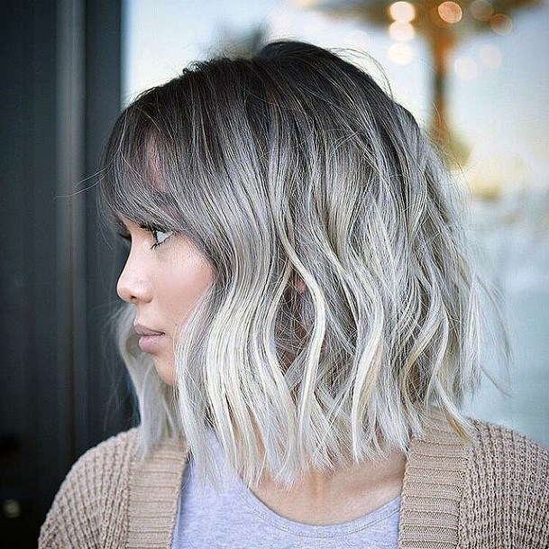 Astonishing Grey Ombre Hairstyles For Girls