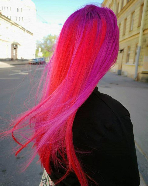 Astonishing Hot Pink Hairstyles For Girls