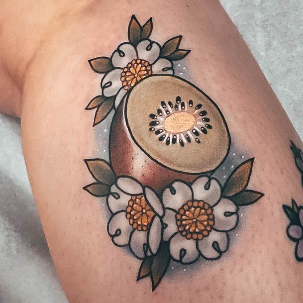 Astonishing Kiwi Tattoo For Girls