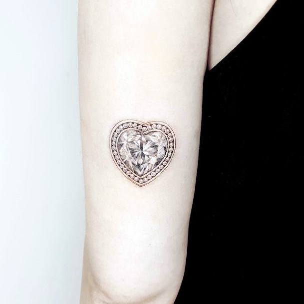 Astonishing Locket Tattoo For Girls