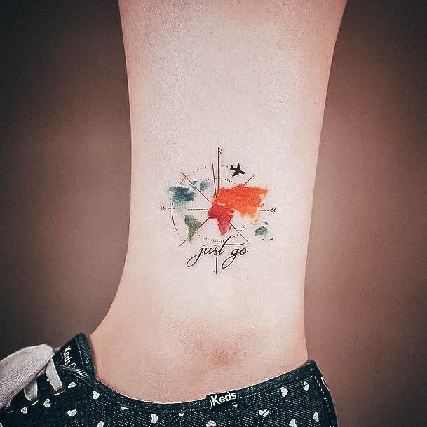 Astonishing Miniature Tattoo For Girls