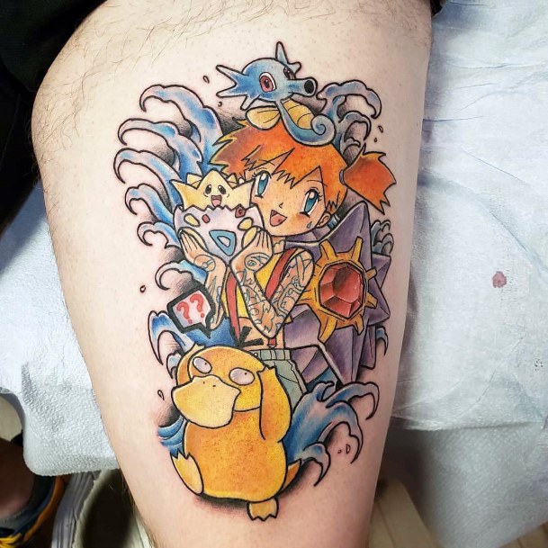 Astonishing Misty Tattoo For Girls