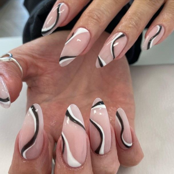 Astonishing Monochrome Nail For Girls