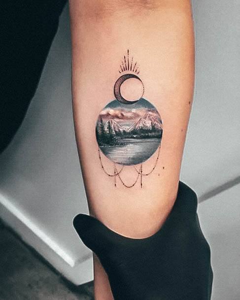 Astonishing Nature Tattoo For Girls