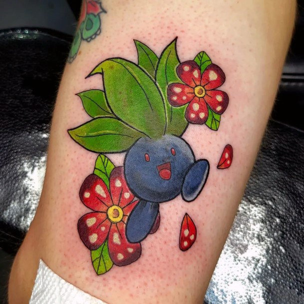 Astonishing Oddish Tattoo For Girls