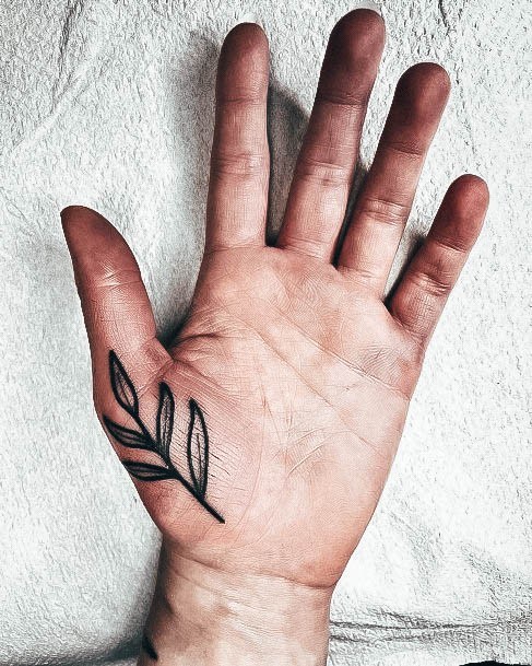 Astonishing Palm Tattoo For Girls