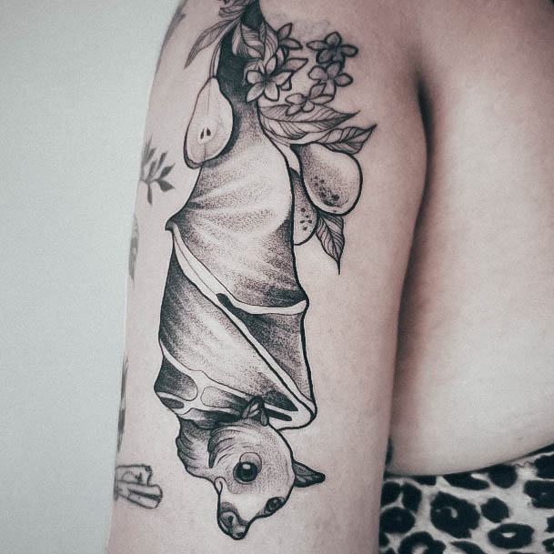 Astonishing Pear Tattoo For Girls