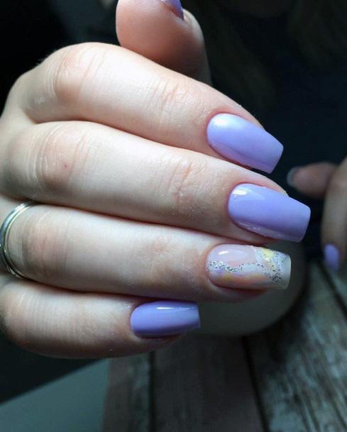 Astonishing Purple Dress Nail For Girls