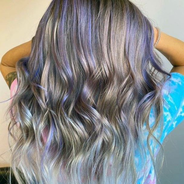 Astonishing Purple Ombre Hairstyles For Girls