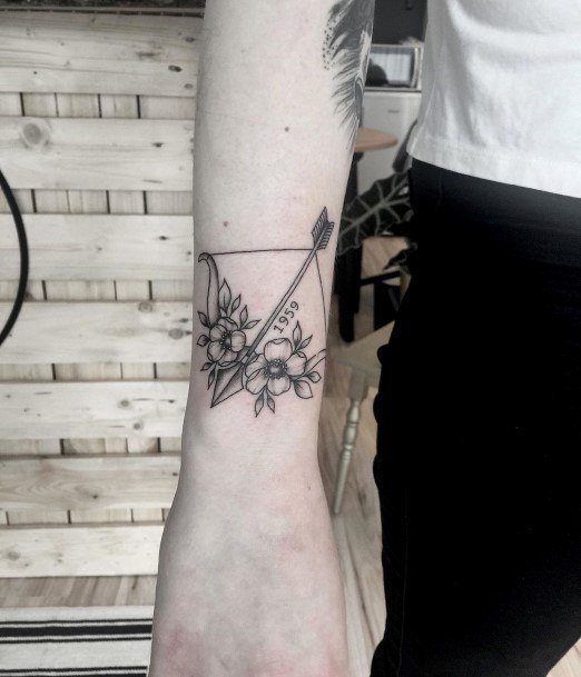 Astonishing Sagittarius Tattoo For Girls Forearm