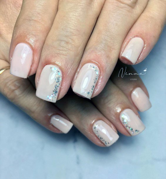 Astonishing Silver Dress Nail For Girls