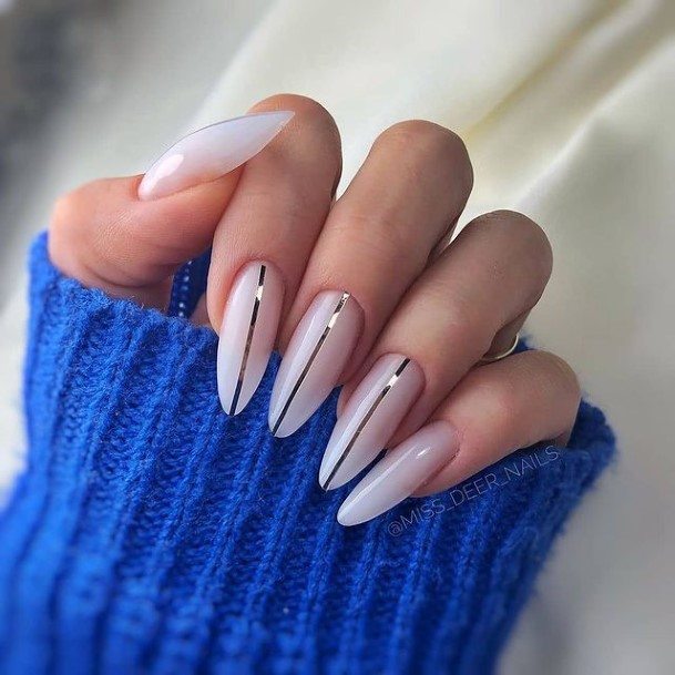 Astonishing Silver Nail For Girls