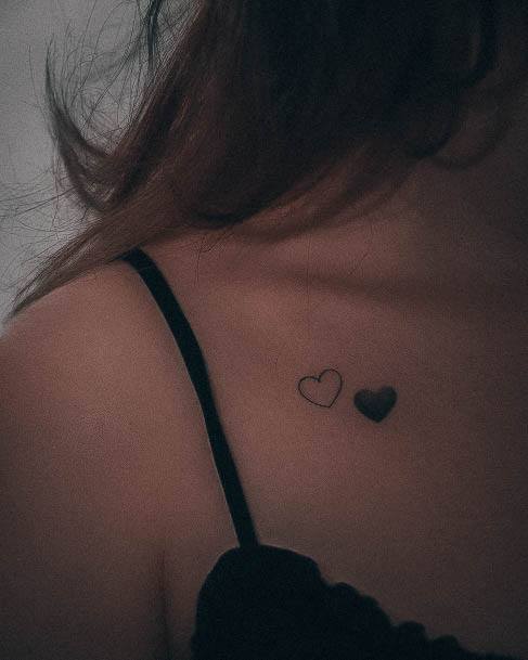 Astonishing Small Chest Tattoo For Girls